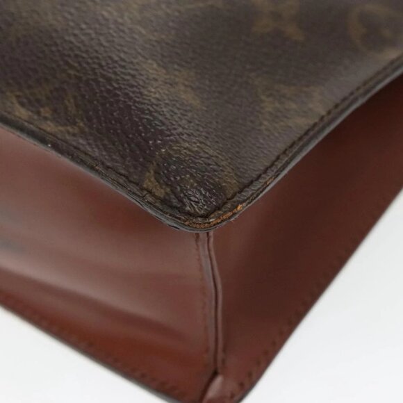 LOUIS VUITTON Monogram Pochette Homme Clutch Bag M51795 LV Auth th5451 - Picture 5 of 16